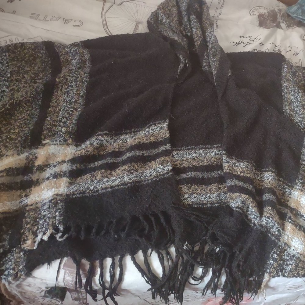 multicolor cape